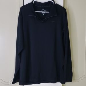 Nike Dri-fit quarter zip lightweight pullover